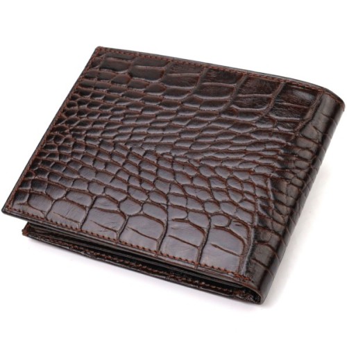 Гаманець Canpellini З натуральної шкіри Коричневий (21926)