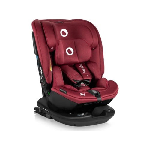 Автокрісло Lionelo Bastiaan RWF i-Size Red Burgundy (LO-BASTIAAN RWF I-SIZE RED BURGUNDY)