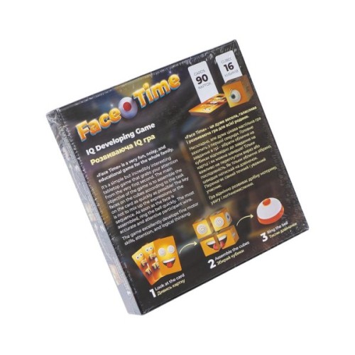 Настільна гра Danko Toys Розвиваюча IQ гра Face Time (укр.) (FT-01-01)