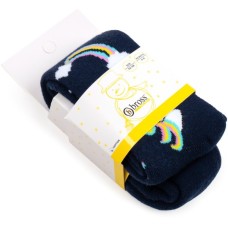 Колготки дитячі Bross з єдинорогом (18499-62G-blue)