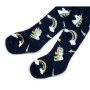 Колготки дитячі Bross з єдинорогом (18499-62G-blue)