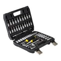 Набір інструментів Sigma насадок торцевих та біт 1/4" 53шт CrV (6003521)