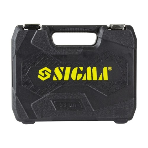 Набір інструментів Sigma насадок торцевих та біт 1/4" 53шт CrV (6003521)
