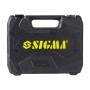 Набір інструментів Sigma насадок торцевих та біт 1/4" 53шт CrV (6003521)