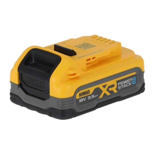 Акумулятор до електроінструменту DeWALT 18V XR Li-lon PowerStack 3.5Ah, вага 0.54 кг (DCBP318)