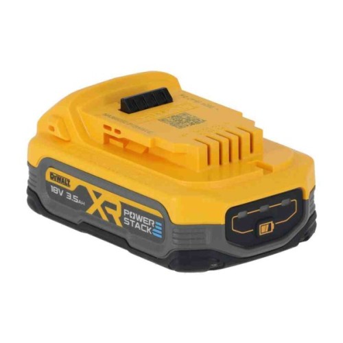Акумулятор до електроінструменту DeWALT 18V XR Li-lon PowerStack 3.5Ah, вага 0.54 кг (DCBP318)
