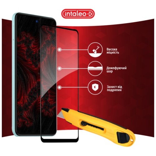 Скло захисне Intaleo Full Glue ESD ZTE Blade A75 Black (1283126620898)