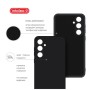 Чохол до мобільного телефона Intaleo Silicone Case Samsung Galaxy S24 FE Black (1283126616709)