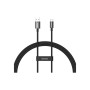 Дата кабель USB 2.0 AM to USB-C 1.0m Superior Fast Charging 60W black Baseus (CAYS000901)