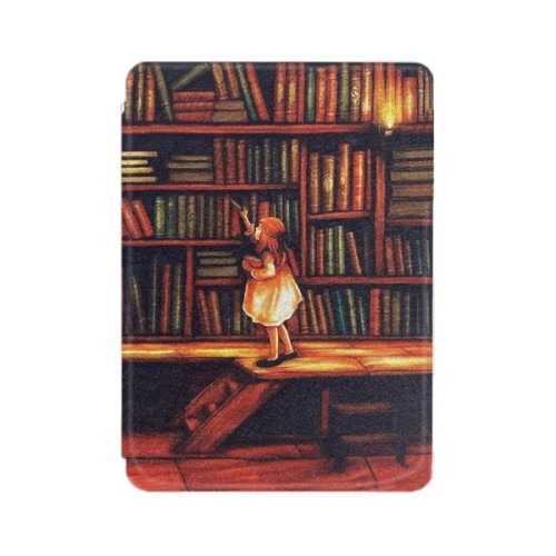 Чохол до електронної книги BeCover Smart Case Amazon Kindle Paperwhite 12th Gen. 2024 7"/Colorsoft (2024) Library Girl (712856)