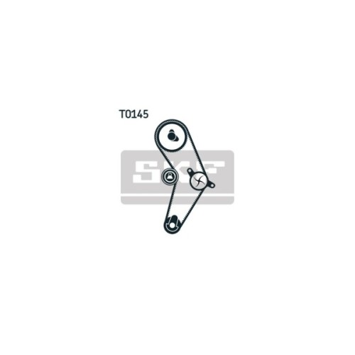 Комплект ременя ГРМ з помпой SKF VKMC 02206-2