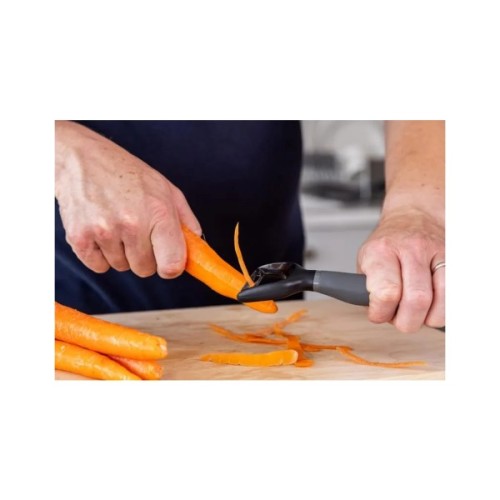 Овочечистка KitchenAid Classic горизонтальна 18 см сірий (KHA145OHCHGG)