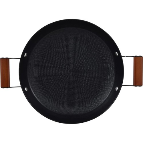 Сковорода MasterPro Odin-гриль чавунна, 28 см, кругла (BGMP-3820)