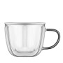 Набір чашок Ardesto 350мл, 2шт, боросилікатне скло, прозорий (AR2635BWN)