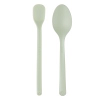 Набір дитячого посуду Lovi Pistachio ложечки для годування 2 шт. (35/585_gre)