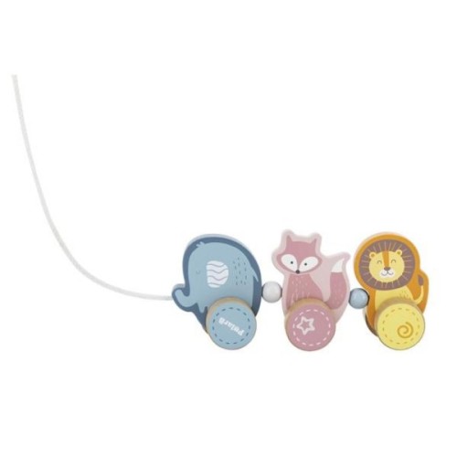 Каталка Viga Toys PolarB Звірятка (44023)