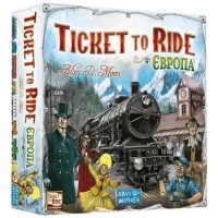 Настільна гра Lord of Boards Квиток на поїзд: Європа (Ticket to ride: Europe) (укр.) (DOW7202UK)