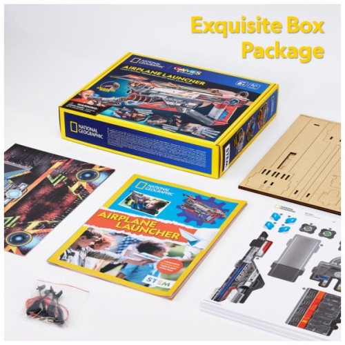 Пазл Cubic Fun Набір для моделювання STEM Пускова установка для літаків (DS1091h)