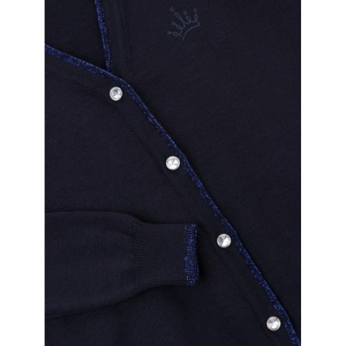 Кофта дитяча Breeze в'язана на гудзиками (V-1306-116G-blue)