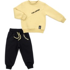 Спортивний костюм дитячий Toontoy флісовий (24315-92B-green)