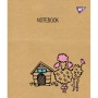 Зошит Yes А5 Sketch Animal Крафт 12 аркушів лінія (765070)