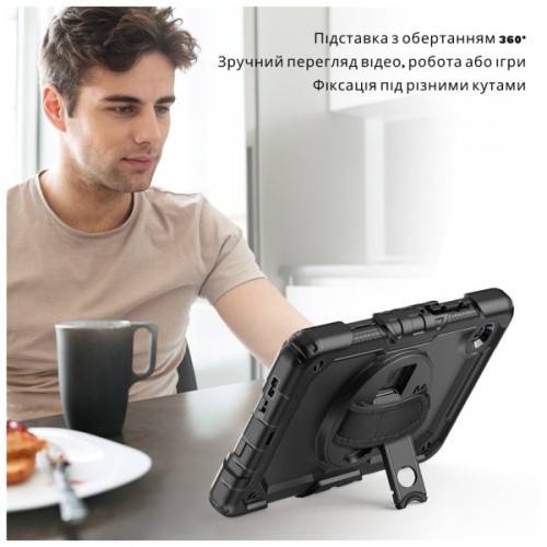Чохол до планшета BeCover FortTab Samsung Galaxy Tab A11 SM-X133/X135 8.7" Black (715639)