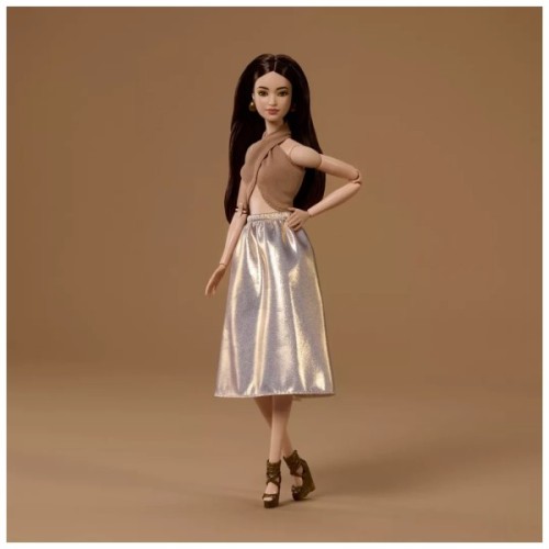 Лялька Barbie Signature Basics 6 Брюнетка (JJX25)