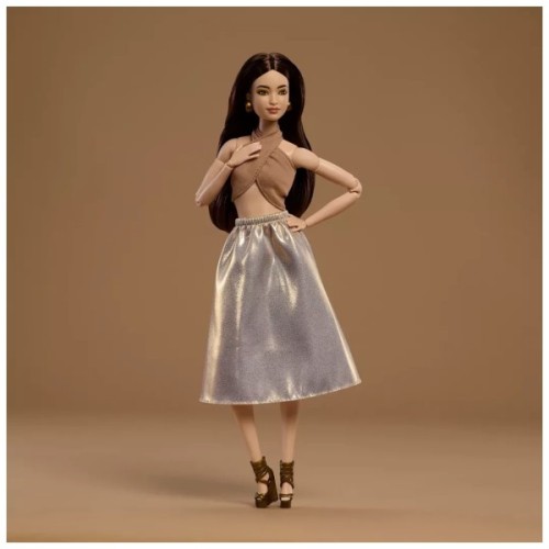Лялька Barbie Signature Basics 6 Брюнетка (JJX25)