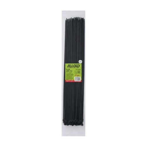 Стяжка Alloid 4.6х500мм, пластик, 100шт./уп., чорний (PC-46500 B)