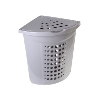 Кошик для білизни Алеана Кутовий Какао 45 л (алн 122051/какао)