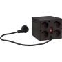 Стабілізатор напруги Defender AVR Premium 1500 600W, 4 розетки, Black (99060)