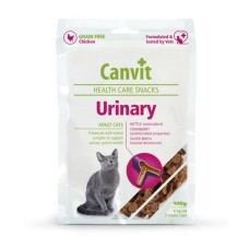 Ласощі для котів Canvit Urinary для профілактики інфекцій сечовивідних шляхів з куркою 100 г (8595602514090)
