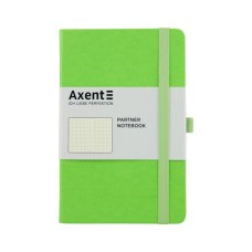 Книга записна Axent Partner 125х195 мм в точку 96 аркушів Салатова (8306-09-A)