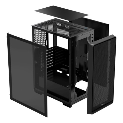 Корпус для ПК OCYPUS GAMMA C60 BK (GAMMA-C60-BKG000XX-GL)