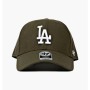 Кепка 47 Brand MVP Los Angeles Dodgers MVPSP12WBP-SWB Зелена (193234994310)