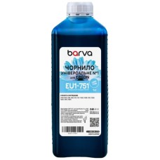 Чорнило Barva Epson universal 1, water-soluble, 1 кг, light blue (EU1-751)