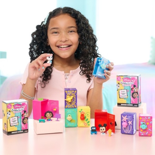 Ігровий набір Disney Doorables серії Academy - Шафка з сюрпризом (фігурка, аксесуари) (44722K)