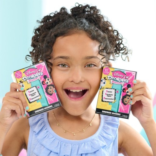 Ігровий набір Disney Doorables серії Academy - Шафка з сюрпризом (фігурка, аксесуари) (44722K)