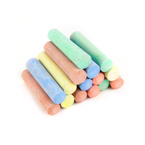 Крейда Kite кольорова Jumbo Classic, 15 штук у відерці (K-074)