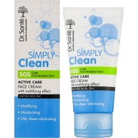 Крем для обличчя Dr.Sante Simply Clean SOS Матуючий 50 мл (4823015939242)