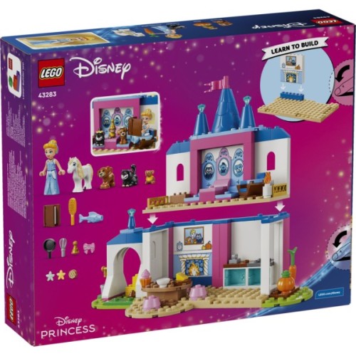 Конструктор LEGO Disney Princess Замок Попелюшки та її друзів-тварин (43283)