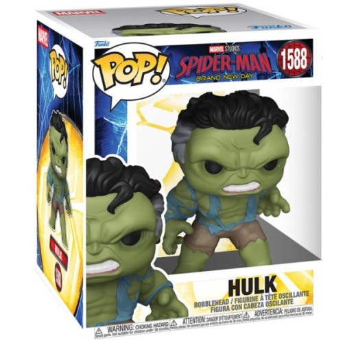 Фігурка Funko Pop серії Людина-павук: Абсолютно новий день - Халк 15 см (83965)