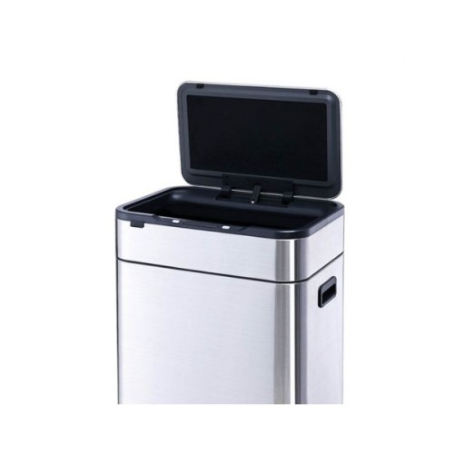 Контейнер для сміття JAH Сенсорний на ніжках Срібний металік 40 л (20255)