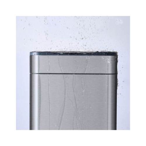 Контейнер для сміття JAH Сенсорний на ніжках Срібний металік 40 л (20255)