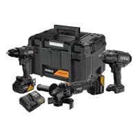 Набір електроіструментів DeWALT McLaren F1, 18V XR Li-lon, 2 АКБ, ЗУ, кейс (DCK3222MP2T)
