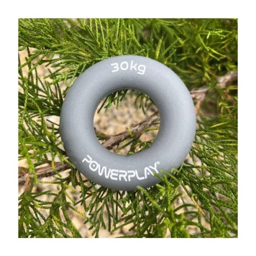Еспандер PowerPlay PP-4324 Hand Grip Ring X-Hard 30 кг Сірий (PP_4324_30kg)