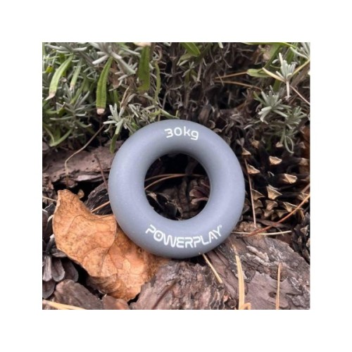 Еспандер PowerPlay PP-4324 Hand Grip Ring X-Hard 30 кг Сірий (PP_4324_30kg)