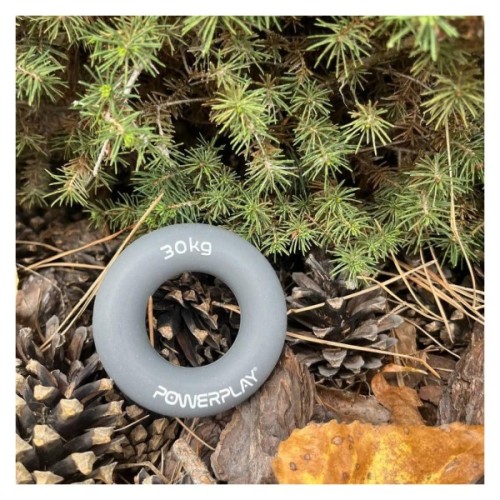 Еспандер PowerPlay PP-4324 Hand Grip Ring X-Hard 30 кг Сірий (PP_4324_30kg)