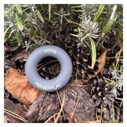 Еспандер PowerPlay PP-4324 Hand Grip Ring X-Hard 30 кг Сірий (PP_4324_30kg)