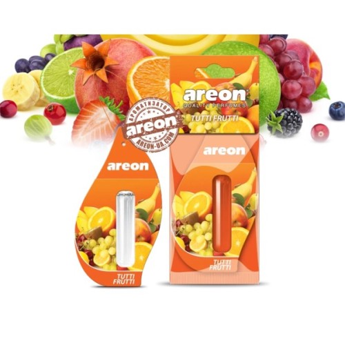 Ароматизатор для автомобіля Areon Tutti Frutti 5 мл (77145)